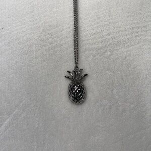 Charming Charlie pineapple necklace  #santabarbara #beach #ocean #tropical #pine